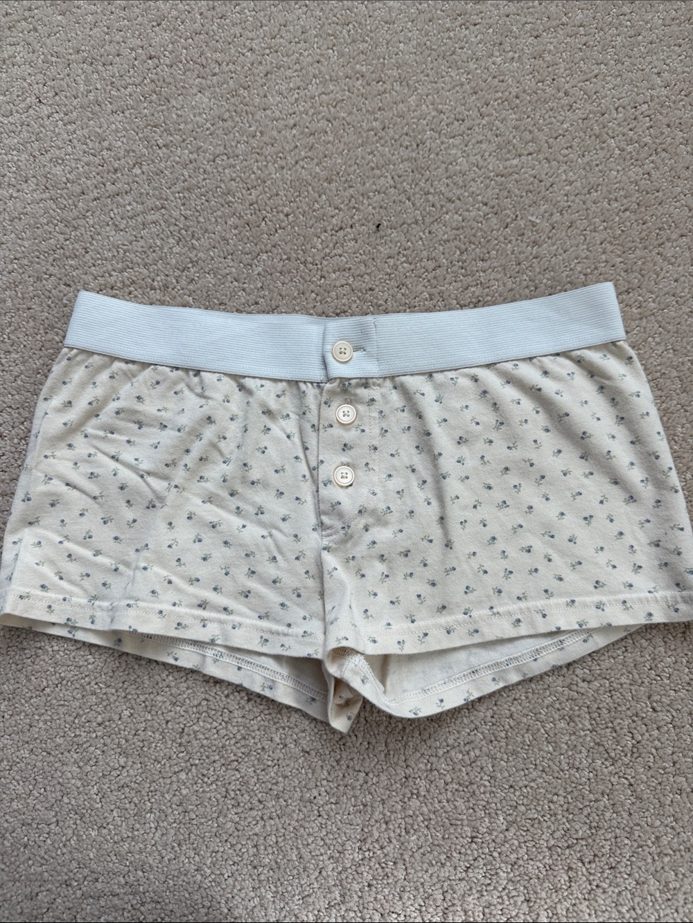 Brandy Melville floral boxer shorts